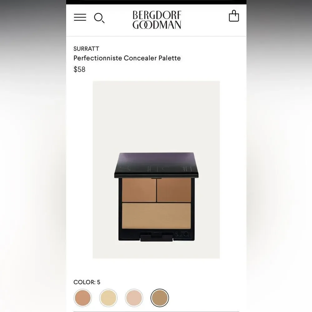 - SURRATT Perfectionniste Concealer Palette $58 3, 5, and 6 NIB